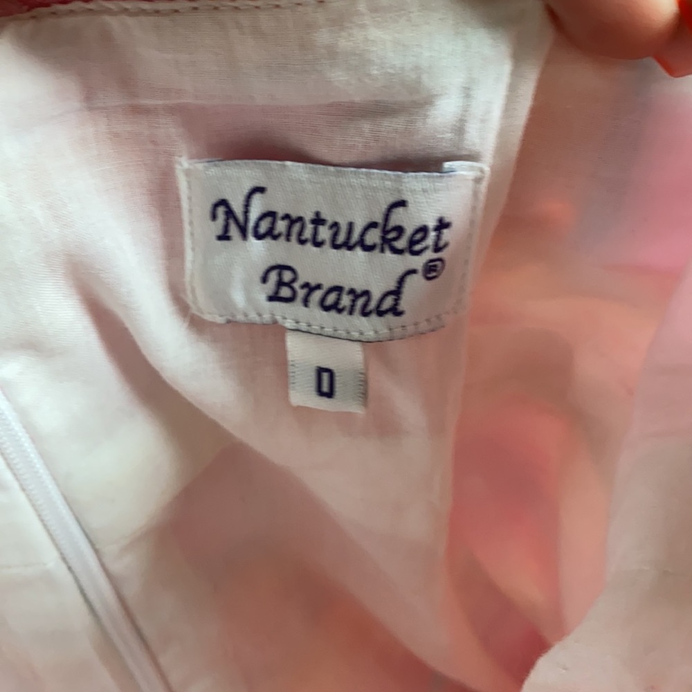 . Y2k Nantucket Brand patchwork plaid dress size 0 - Picture 4 of 4